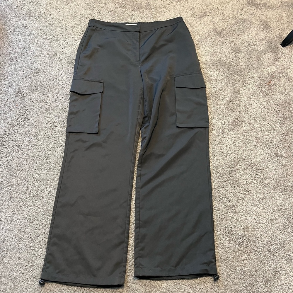 Ya Ya size 14 Women's Gray Cargo Pants